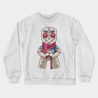 Voodoo Doll Aged Crewneck Sweatshirt